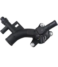 Engine Coolant Thermostat Housing Water Outlet - Sensor Compatible with Chevy