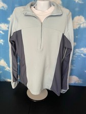 Nike Sphere Jacket 1/4 zip Long sleeve sweatshirt Medium Blue Youth c40
