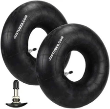 (2) Two New 27x11.00-14 ATV Tire Inner Tubes TR6 Metal Valve Stem 27/11.00-14