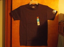 BRANE NEW MEN'S HANES DARK GARNETHEATHER COLOR SHORT SLEEVE T'SHIRT