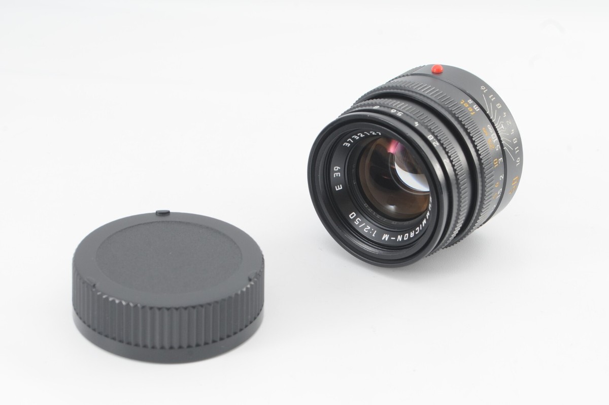 Mint in Box】 Leica Summicron M 50mm f/2 Black Ver 4th E39 V4 MF