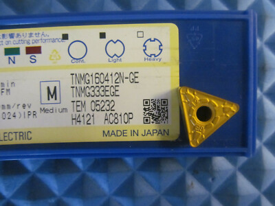 (Lot of 10 isnerts) Sumitomo TNMG333EGE AC810P 