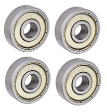  4 Each 626-ZZ, 626-2Z, R1960-ZZ Shielded Radial Ball Bearing 6X19X6 SpinCo