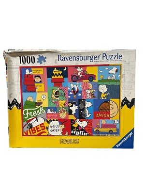 NEW Ravensburger Peanuts Moments 1000 Pc Jigsaw Puzzle USA SELLER
