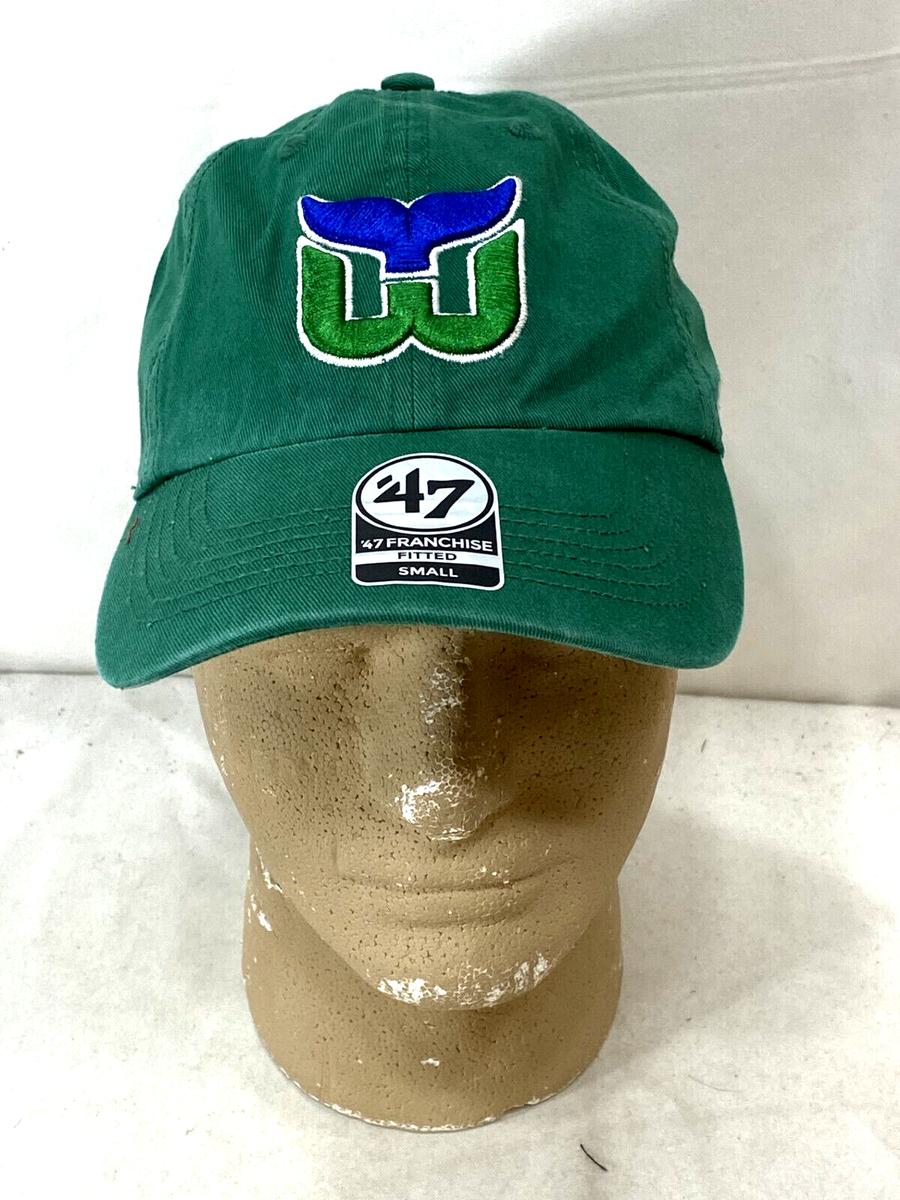 47 Brand NHL Hartford Whalers Hat Cap Fitted Small Size Green