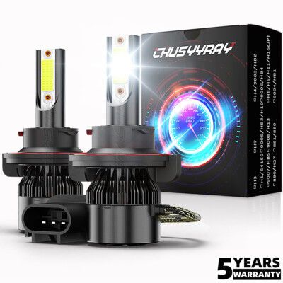 For Ford Expedition 2007-2014 LED Headlight Hi/Lo Dual Beam Bulbs 6000K White