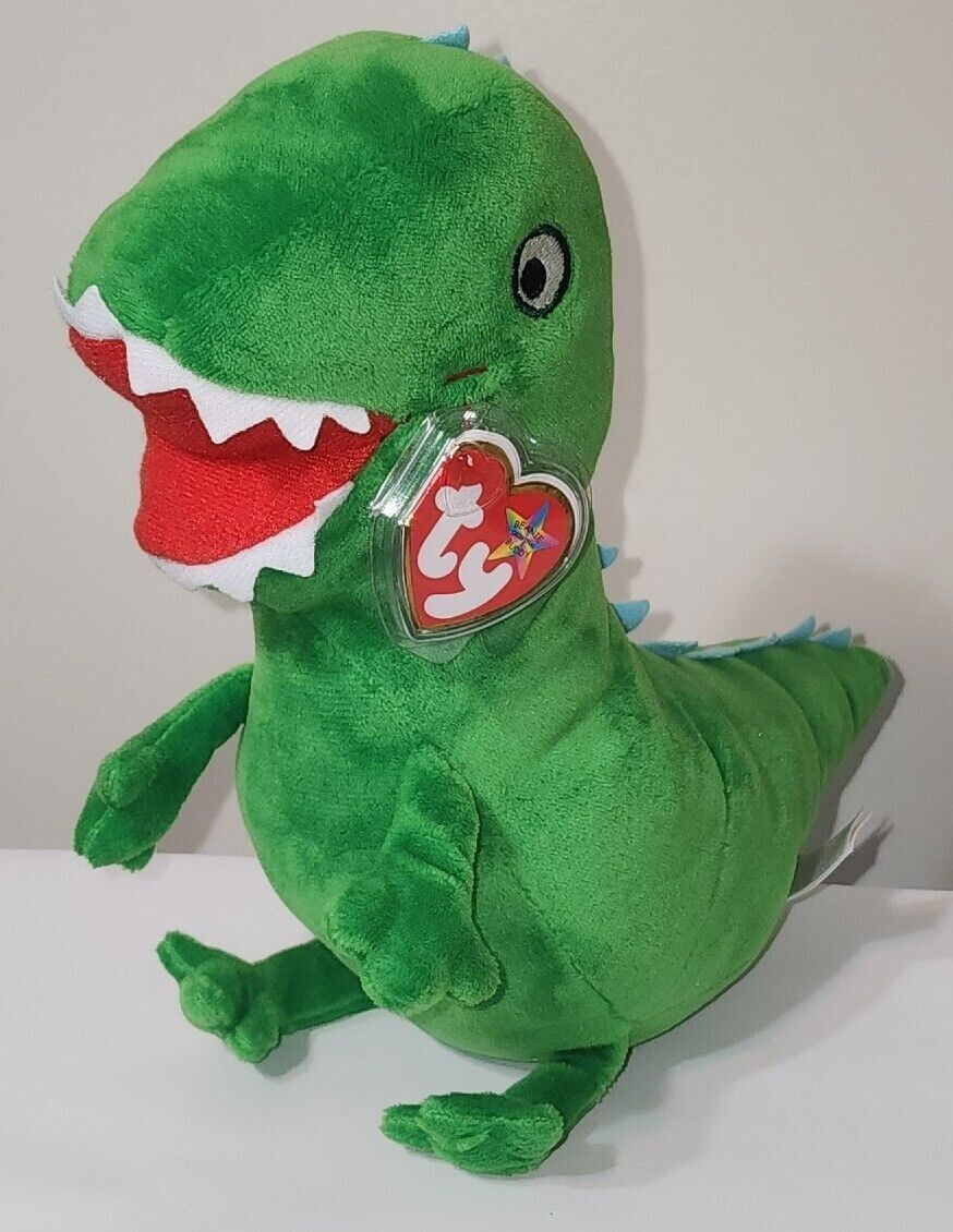 Ty Beanie Buddy DINOSAUR UK Peppa Pig Park Exclusive 9-10