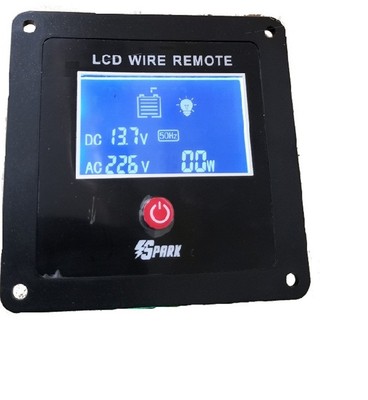 SPARK Fernbedienung LCD Anzeigeeinheit mit EIN AUS Schalter Wechselrichter