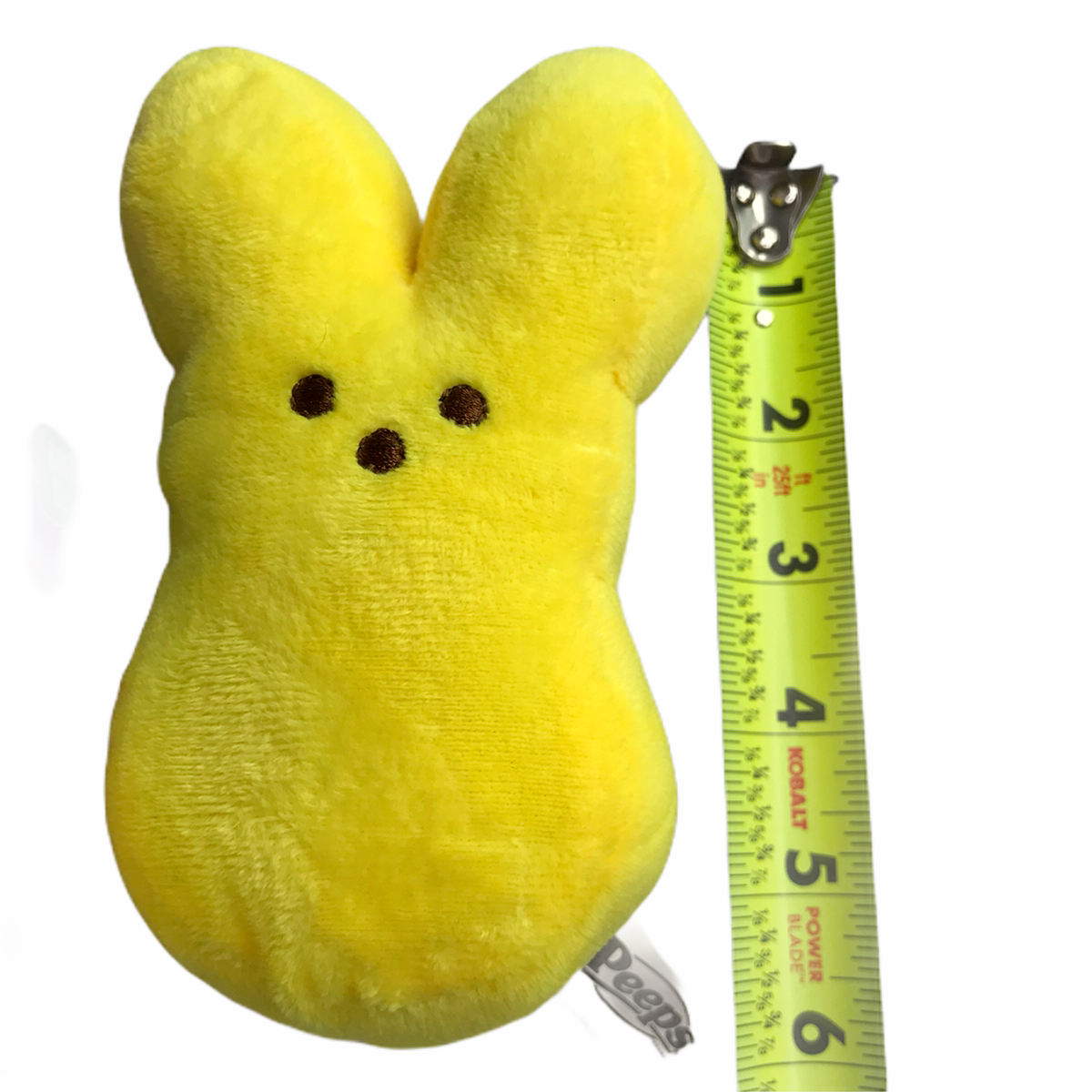 New Yellow Peeps Soft Plush Toy and Candy Gift Set, Marshmallow