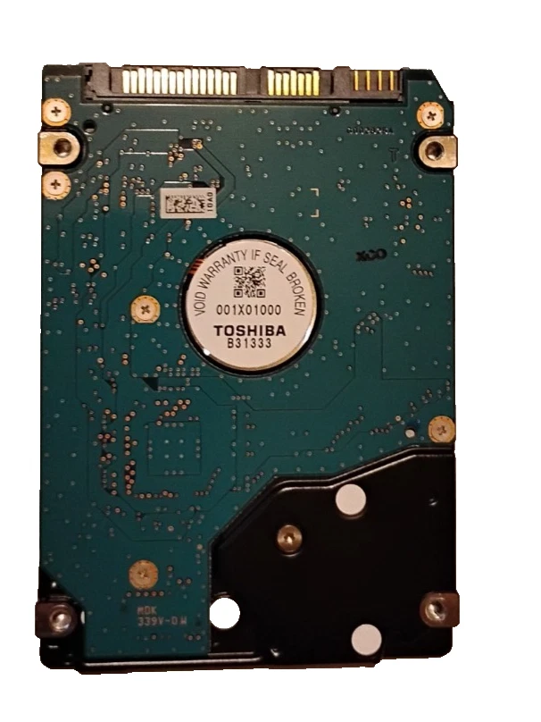 Toshiba 320GB 2.5" SATA Laptop Hard Drive MK3276GSX – Tested – 5400RPM - Image 2 of 2