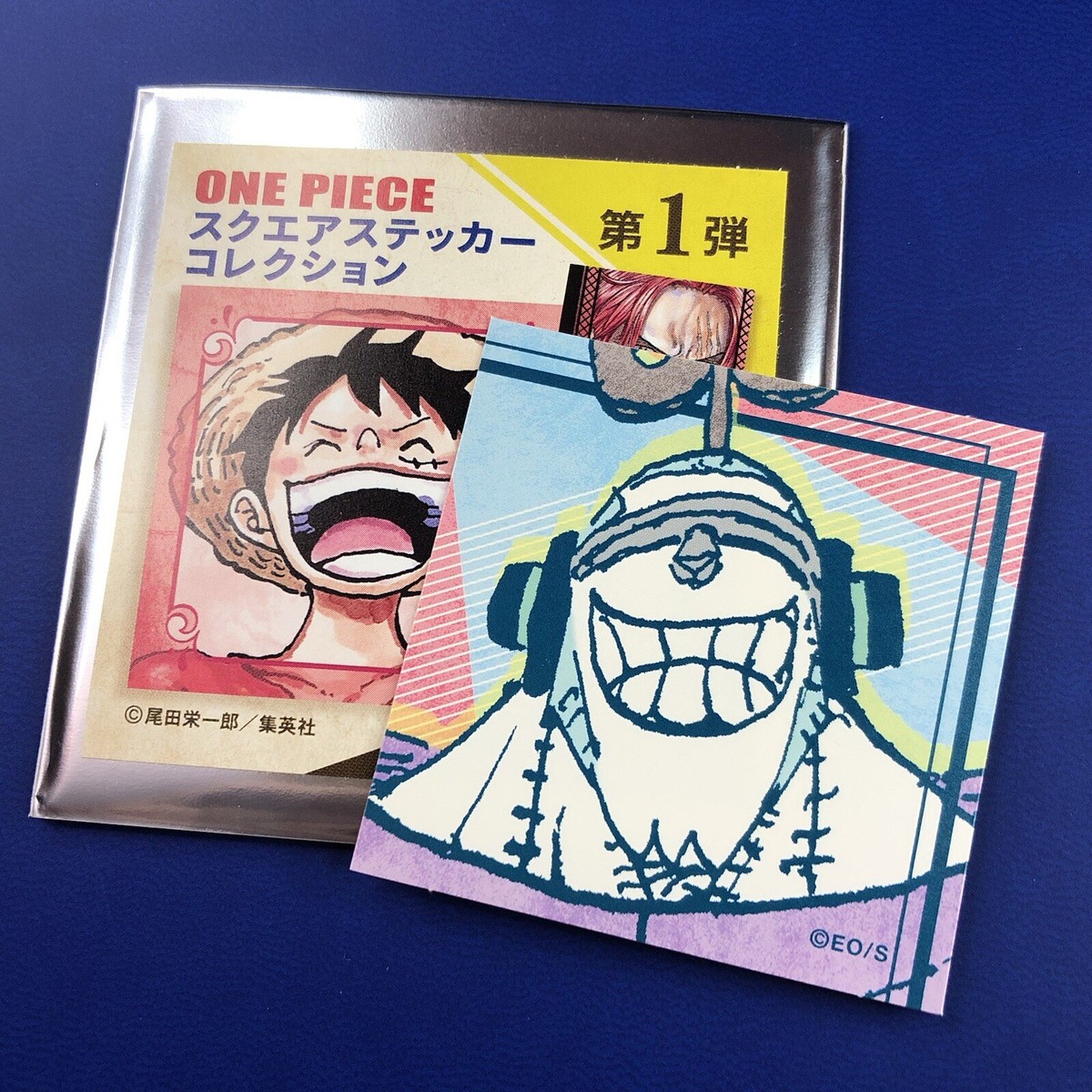 JUMP SHOP | One Piece (FRANKY) 2” Seal Sticker Japan RARE Shueisha