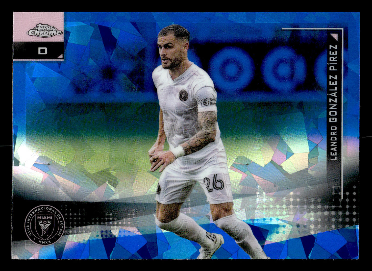2021 Topps Chrome Sapphire MLS Leandro Gonzalez Pirez #33