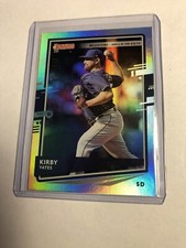2020 Donruss Baseball Career Stat Line Kirby Yates #257/300 SP