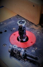 Flush Trim Router Bit with Carbide Inserts - 1/2" shank