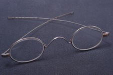   ANTIQUE -1830 OVAL READING GLASSES SPECTACLES APP. -1 DIOPTER