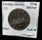 Very Beautiful Shiny 1981 Canada $1 Dollar Proof-Coin Look & Bid Now!Book # 42