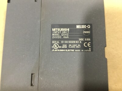 新品未開封 入力カード INPUT UNIT QX42 Mitsubishi QX42 Input Unit Module 24VDC Melsec-Q #45I33*AD | eBay
