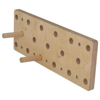Pedalo Kletter-Trainingsboard Peg Board, Hangelbrett, Klimmzugbrett 82x30x4 cm