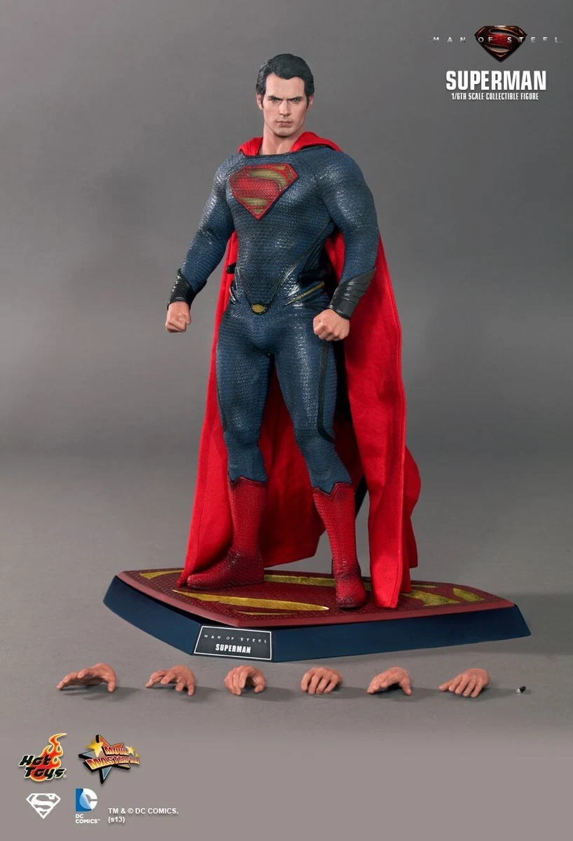 HOT TOYS MMS200 MAN OF STEEL SUPERMAN 1/6TH SCALE COLLECTIBLE