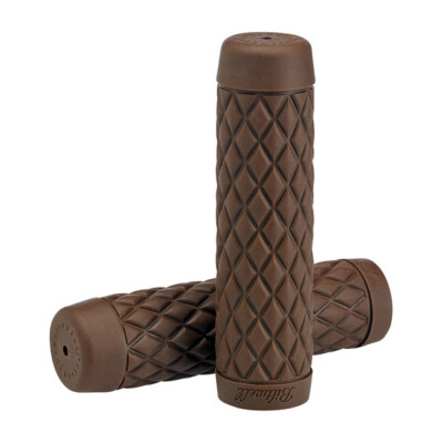 Biltwell Torker TPV Motorrad Motorrad Griffe 1'' - Chocolate