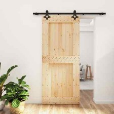 Sliding Door, Interior Door with Hardware Set, Sliding Barn Door for G0D7