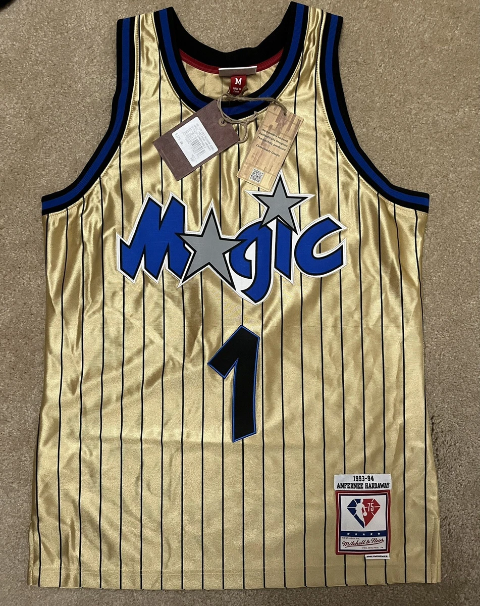 Mitchell & Ness Gold Orlando Magic NBA Fan Apparel & Souvenirs for