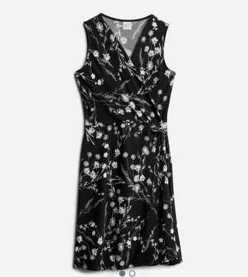 kaileigh kaela faux wrap knit dress
