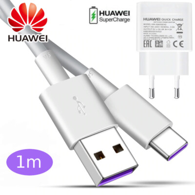 Original Huawei Super Schnellladegerät Ladekabel für P40 P30 P20 Lite Pro P10 P9
