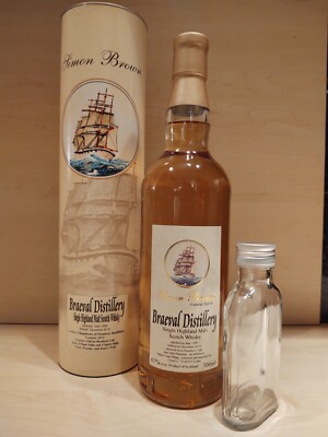 Braeval 1989 25 J. Simon Brown, Single Malt Scotch Whisky, Sample, Probe 100ml