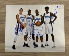 Aaron Gordon Jonathan Isaac Biyombo Simmons Signed Autographed 8x10 Photo NBA