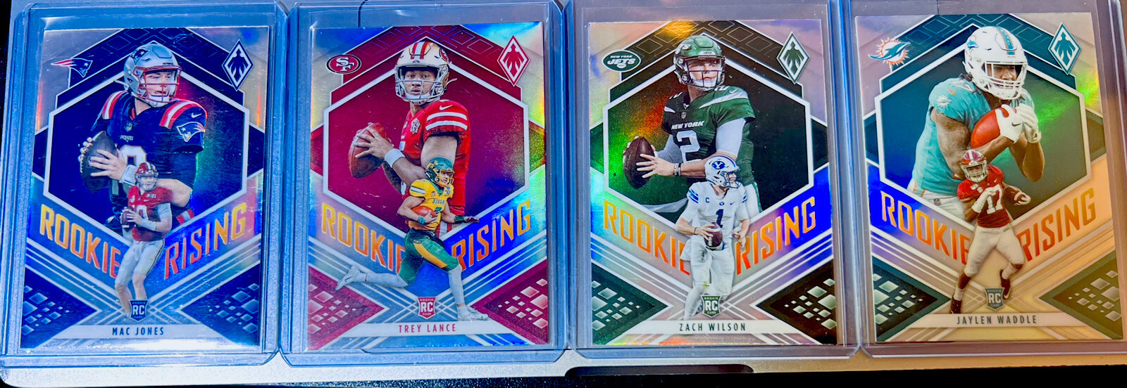 (4x) Rookie Rising 2021 Phoenix MAC JONES TREY LANCE ZACH WI