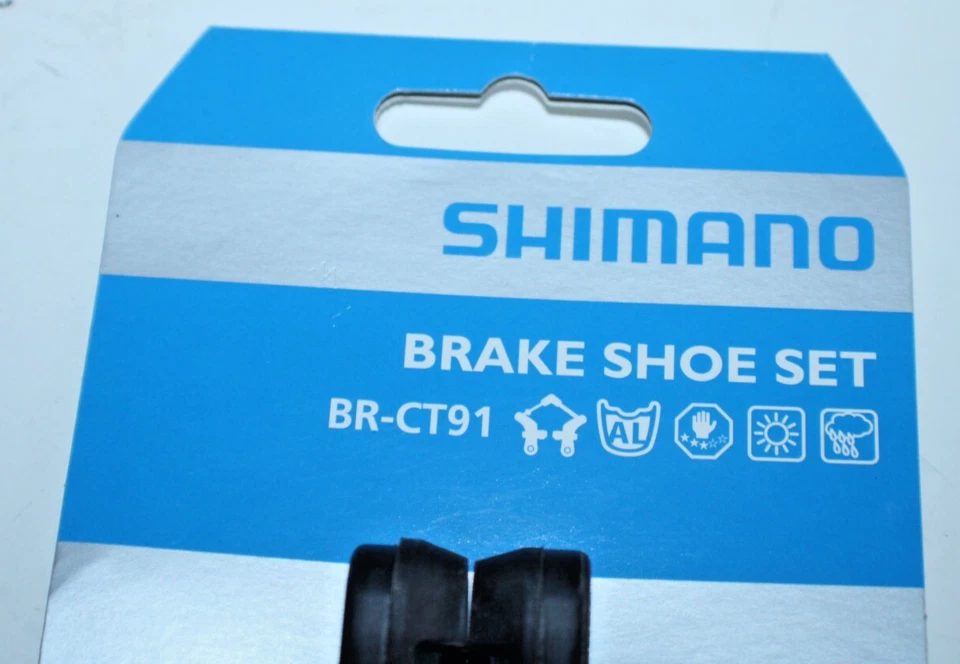 Shimano Brake Shoe Set BR-CT91 Cantilever Y8GK98080 All-Weather Free USA Shipper - Image 3 of 4