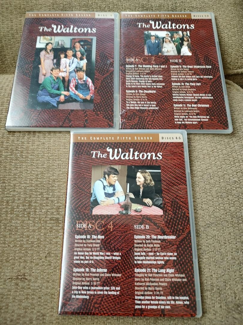 (未使用･未開封品)Waltons: The Complete Fifth Season [DVD] The Waltons - The Complete Fifth Season (DVD, 2007, 5-Disc