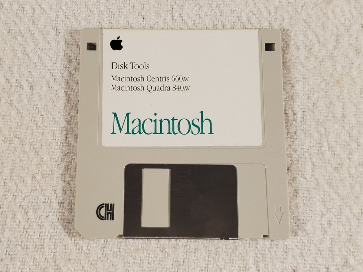 Vtg 1993 Disk Tools Apple Macintosh Floppy Disk 3.5 Vtg 1993 Disk Tools Apple Macintosh Floppy Disk 3.5