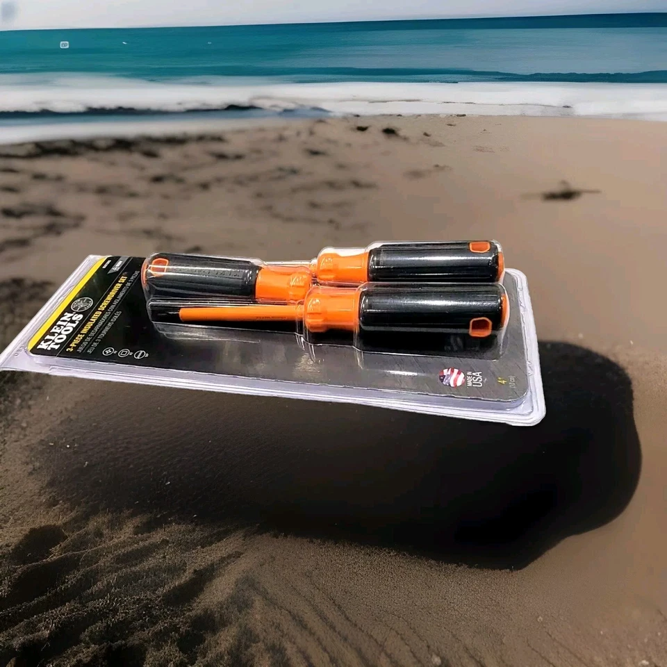 klein tools 3pc insulated screwdriver set. New - Image 2 of 2