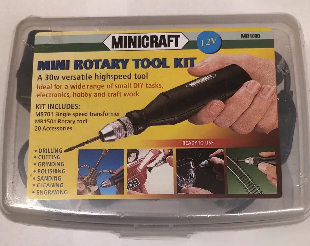 MINICRAFT MINI ROTARY TOOL KIT MB1000 eBay