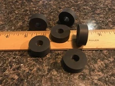 No Nuts CymRings 6-pack Black Rubber Washers for No Nuts Cymbal Sleeves