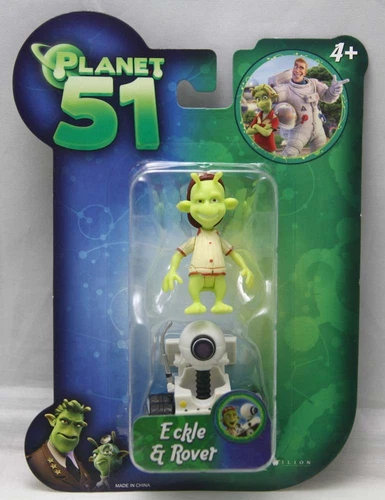 Movie 'Planet 51' Figure : Eckle & Rover by Jazwares 2009