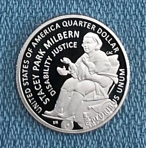 2025-S American Women Quarters Stacey Park Milbern Proof — photo from the most recent tracked eBay sale