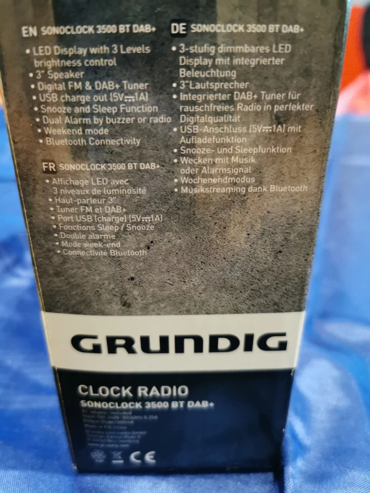 Radiowecker Grundig SONOCLOCK 3500 BT DAB+ - Bild 3 von 3