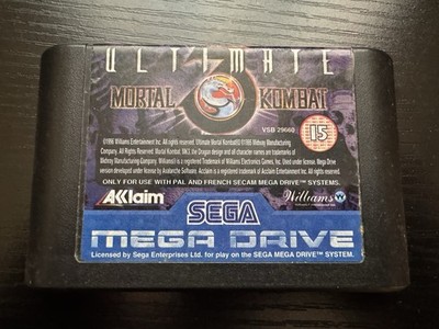 Ultimate Mortal Kombat 3 - Sega Mega Drive - PAL Cartridge - getestet & gereinigt