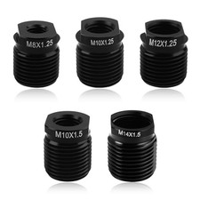 5PCS Car Gear Shift Knob Adapter Aluminum Alloy,Precision Thread Gear Shifter