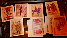 25+ Post Card INDIAN ARMY  Infantry c1835  Indian artist  NATIONAL ARMY MUSEUM