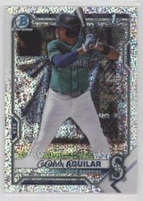 2021 Bowman Chrome Prospects Speckle Refractor 108/299 Starlin Aguilar 0a3b