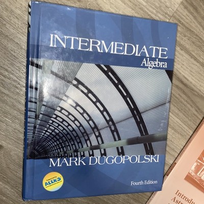 MP: INTERMEDIATE ALGEBRA W/ Student Solutions Manual By Mark Dugopolski *2 Books