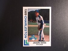 1989 Best Charleston Wheelers Jason Doss Card # 20
