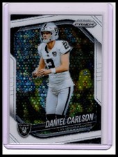 2025 Panini Prizm #271 Daniel Carlson White Disco