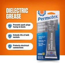 Permatex 22058 Dielectric Tune-Up Grease 3oz Protects Electrical Connections