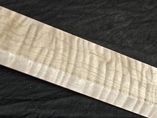 Curly Maple 1.20x4x24" Tiger S4S THICK Lumber 200 Thick Stock