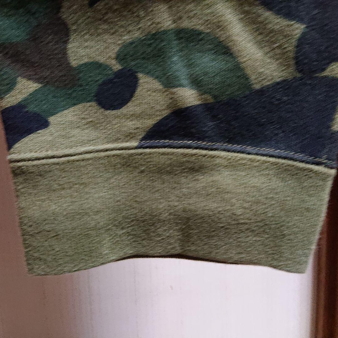 A BATHING APE Cotton Camouflage Jogger Pants Green S BA0226216 thumbnail 4
